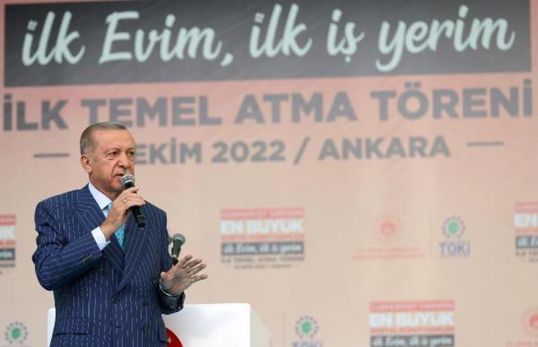 Cumhurbaşkanı Erdoğan: 2028e kadar 500 bin konutun tamamını bitireceğiz