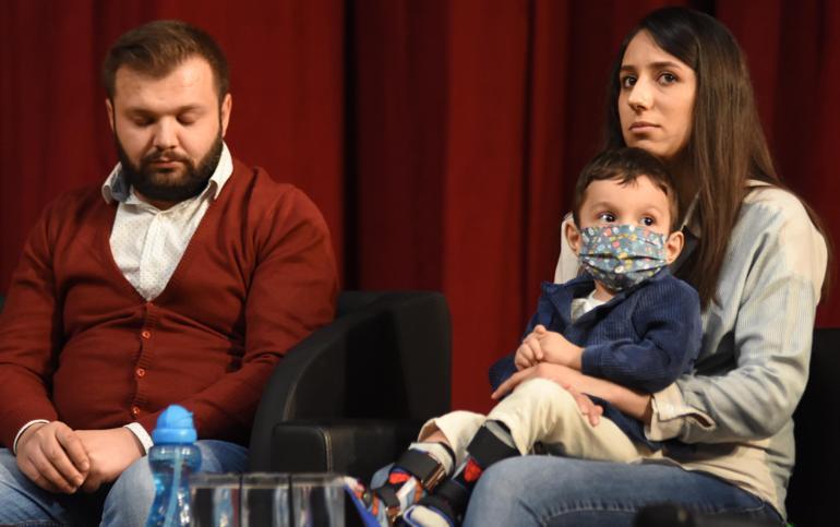 Kayseride SMA hastası Melih Eymen ve Hasan Çınar yardım gecesi düzenlendi