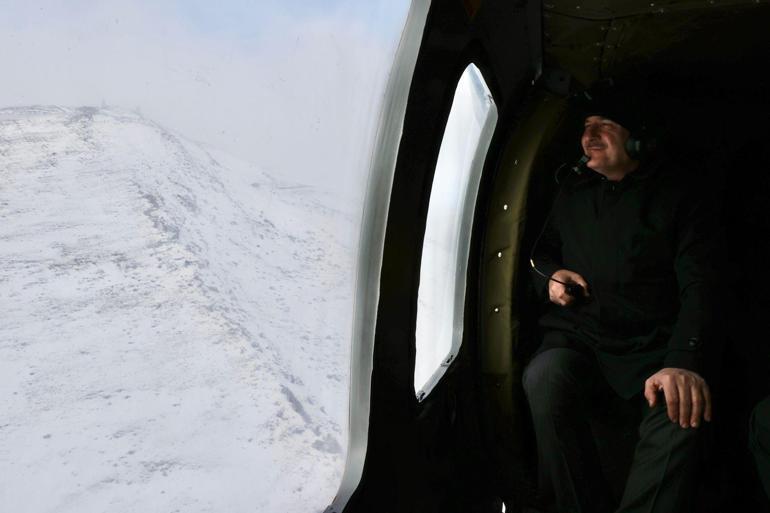 Bakan Soylu, Türkiye-İran sınırında incelemelerde bulundu