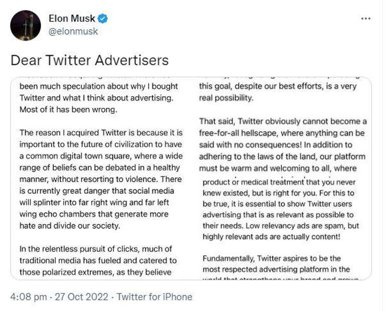 Elon Musk, Twitter’ı satın aldı