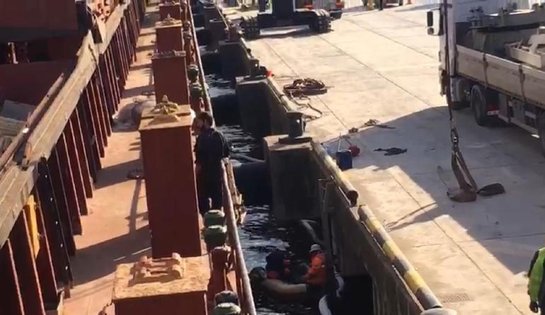 Denizi kirleten gemiye 5 milyon TL ceza