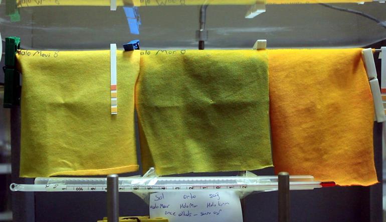 Prof. Dr. Atav: İnsan sağlığının tehdit olduğu ortamda renk değiştiren kumaş ürettik