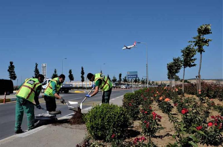 İstanbul Havalimanında organik atıklar toprağa can veriyor