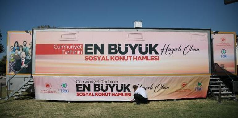 Sosyal konut tanıtım TIRı Antalyada