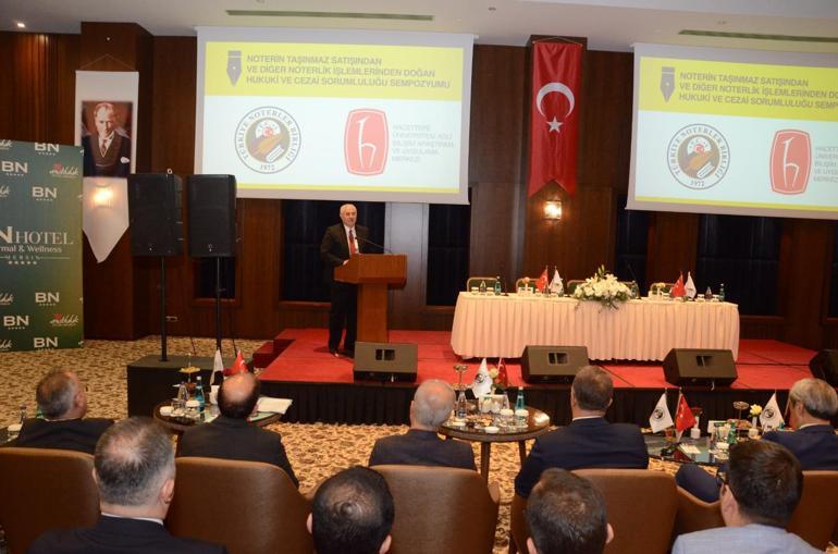 Yargıtay Başkanı Akarca: Hakim ve noterin ifa ettiği görev, birbirini tamamlayıcı niteliktedir