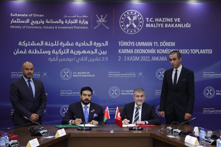 Bakan Nebati: Türkiye-Umman Karma Ekonomik Komisyon Toplantısını tamamladık
