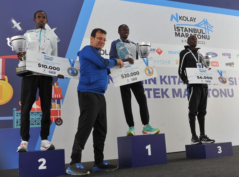 44. İstanbul Maratonunu erkeklerde Kipkemboi, kadınlarda ise Dalasa kazandı