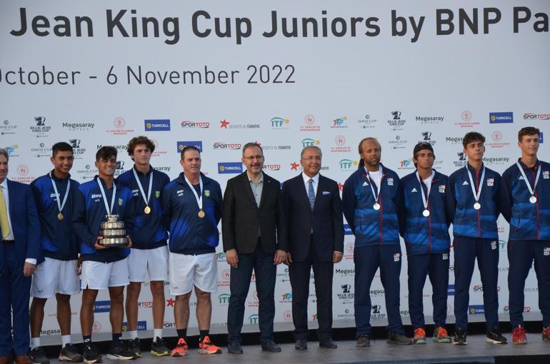 Davis Cup Juniorsda Brezilya, Billie Jean King Cup Juniorsda ABD şampiyon oldu