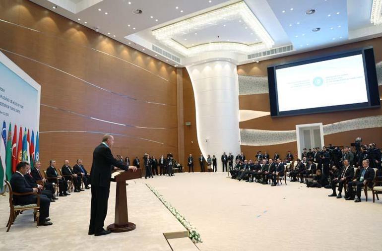 Erdoğan’a Türk Dünyası Ali Nişanı taltif edildi