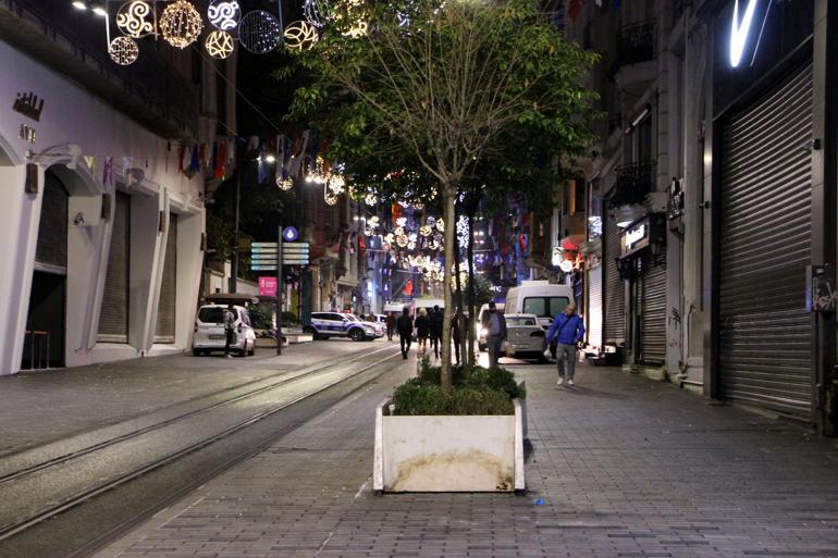 İstiklal Caddesi’nde oturaklar söküldü