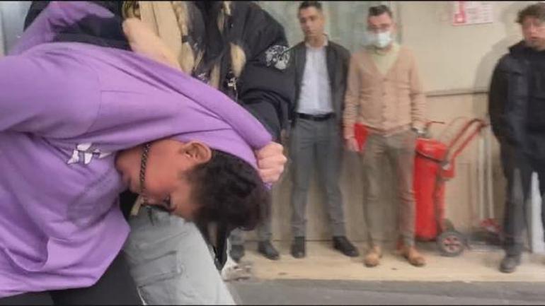Taksime bombayı bırakan kadın terörist sağlık kontrolünden geçirildi