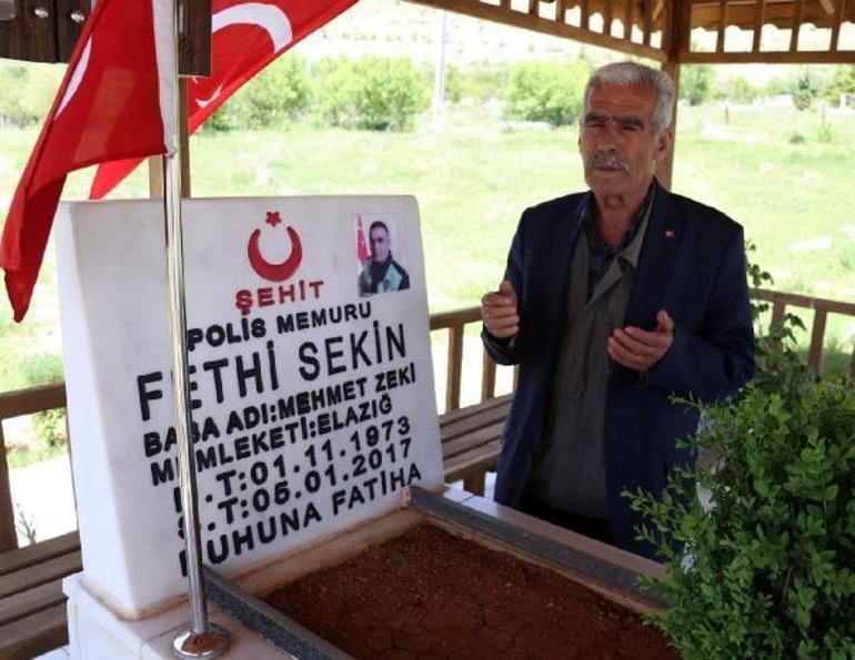 Şehit Fethi Sekinin babası hayatını kaybetti