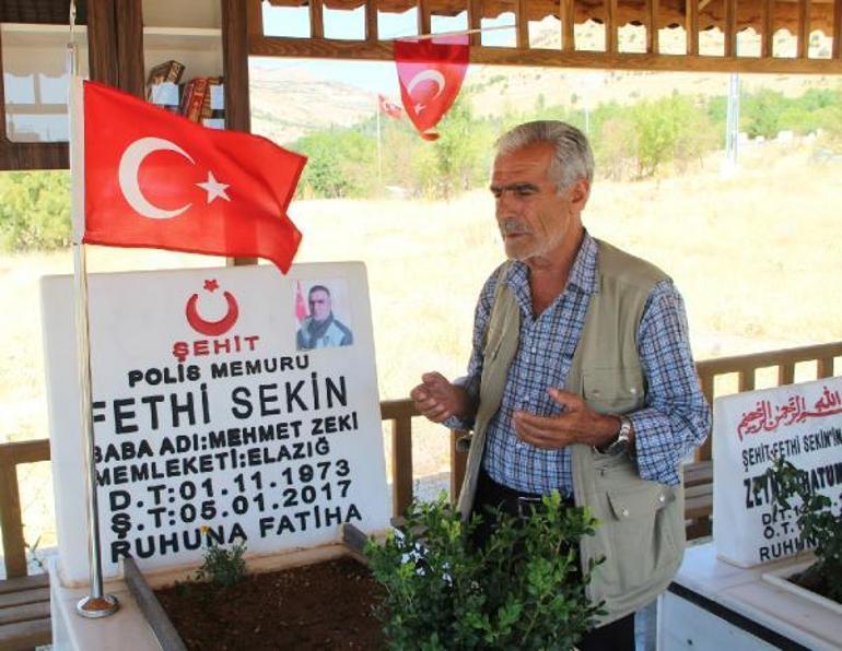 Şehit Fethi Sekinin babası hayatını kaybetti