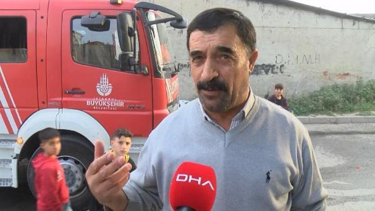 Avcılarda atık deposunda yangın