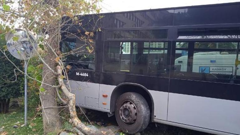 Kadıköyde metrobüs kazası