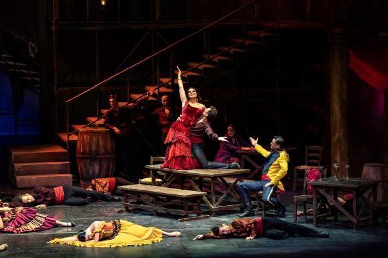 Carmen Operası İstanbulda sahnelendi