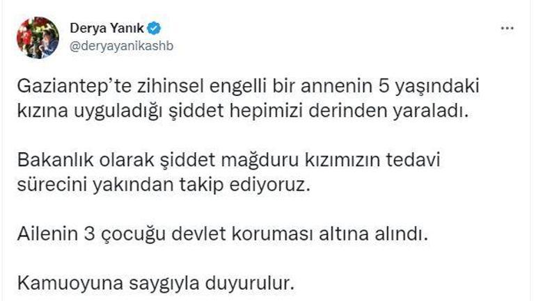 Küçük Firdevsi darbeden anne tutuklandı, kardeşleri korumaya alındı