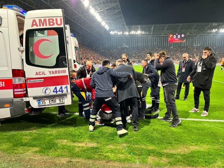 Olaylı Göztepe- Altay derbisinde ambulans şirketi hakkında idari soruşturma