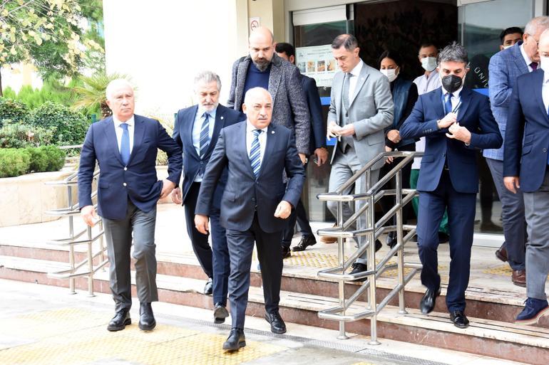 TFF Başkanı Büyükekşi, Mehmet Çakırı hastanede ziyaret etti