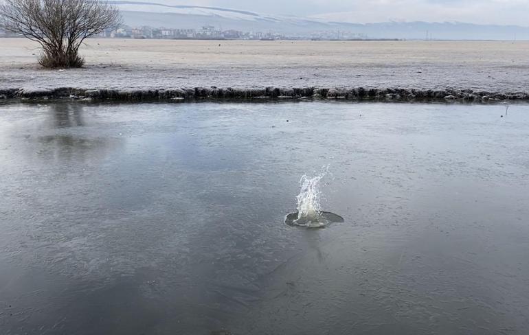Ardahanda dondurucu soğuk; Göle eksi 10 ile en soğuk yer