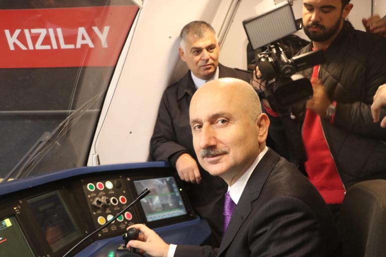 Bakan Karaismailoğlu: AKM-Gar-Kızılay Metro Hattını 2023 başında açacağız