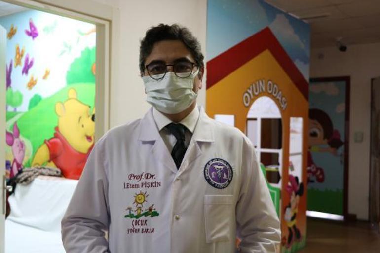 Prof. Dr. Pişkin: Çocuk servisimiz neredeyse tam doluluk oranıyla çalışıyor