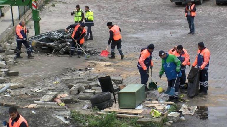 Eyüpsultanda tramvay ile otobüs çarpıştı: 33 yaralı