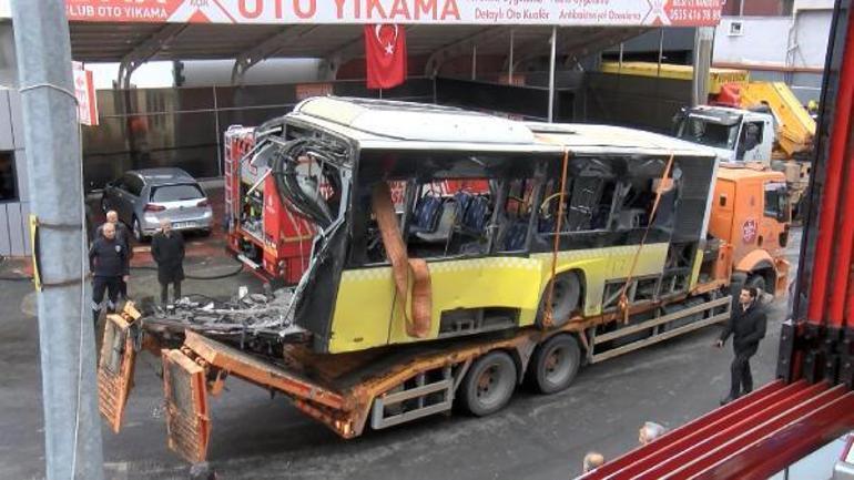 Eyüpsultanda tramvay ile otobüs çarpıştı: 33 yaralı