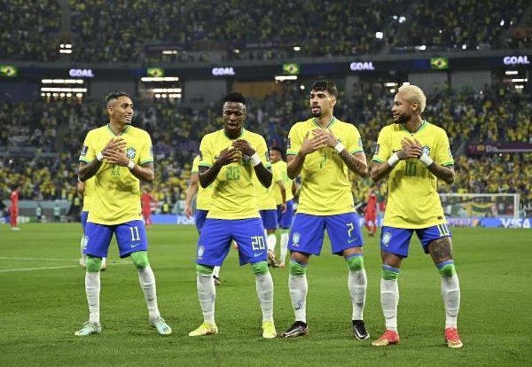 Brezilya, Dünya Kupası çeyrek finalinde Hırvatistan’ın rakibi oldu