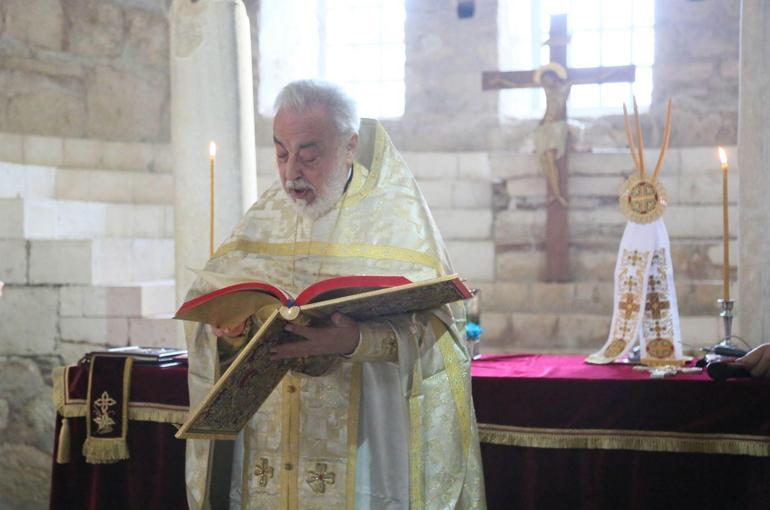 Saint Nicholas, known as Santa Claus, was commemorated with mass