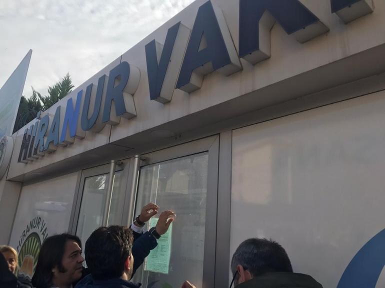 Sancaktepede Hiranur Vakfına ait yapı mühürlendi