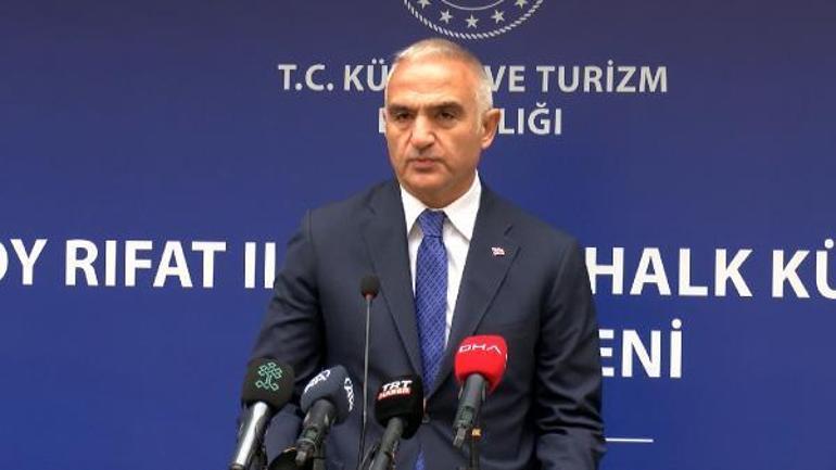 Bakan Ersoy Bakırköy İlçe Halk Kütüphanesinin açılış töreninde konuştu