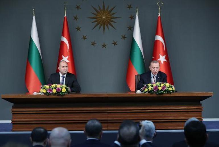 Cumhurbaşkanı Erdoğan: Bulgaristan ile ortak hedef ticaret hacmimizi 10 milyar dolar seviyesine çıkarmak