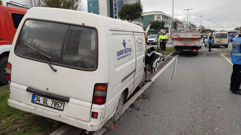 Başakşehirde kaza; biri ağır 2 yaralı
