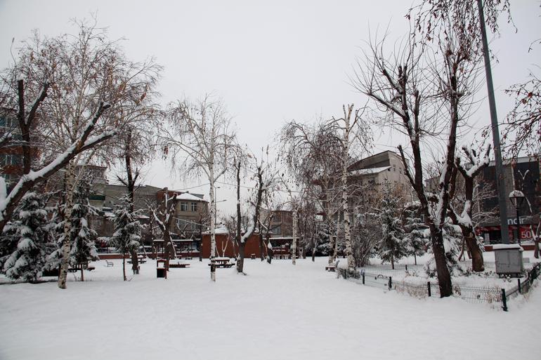 Ardahanda kar kalınlığı, 16 santime ulaştı