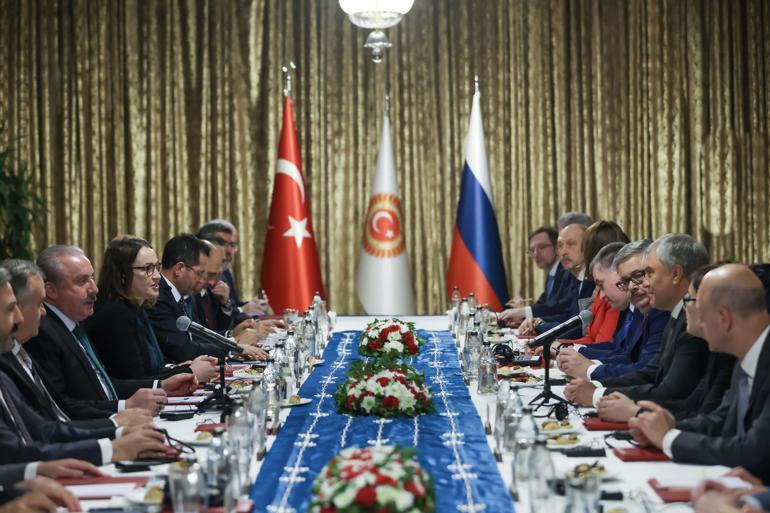 TBMM Başkanı Şentop: Türkiye-Rusya ilişkileri sadece ikili ilişkilerden ibaret değil