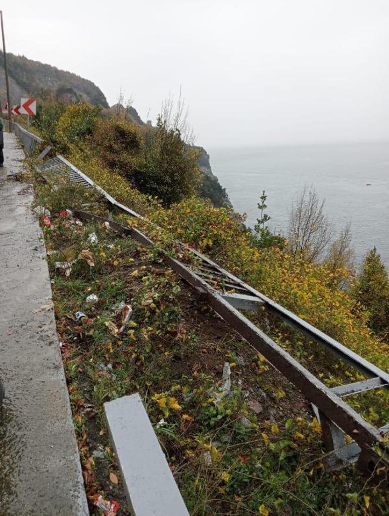 Otomobil, uçuruma yuvarlandı: 2 yaralı