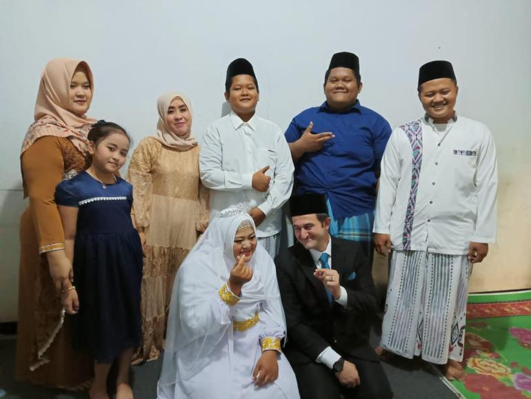 Gölcük’e Endonezyalı gelin