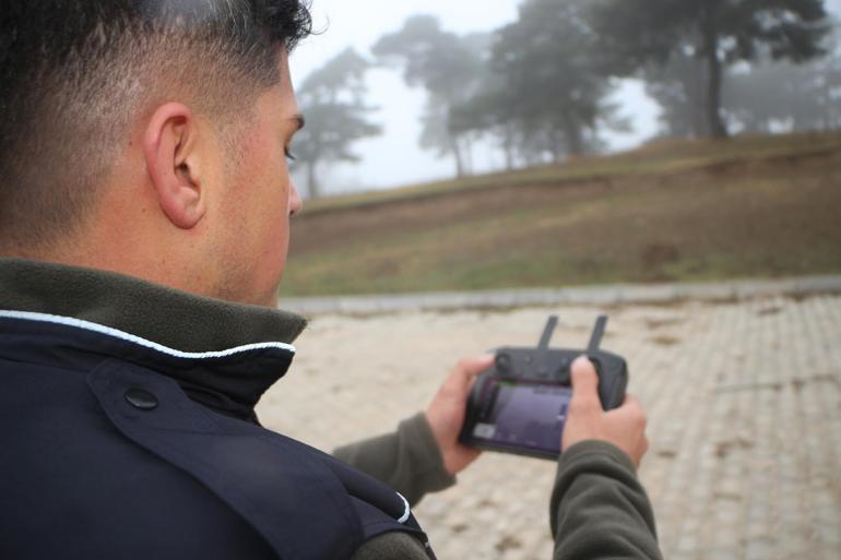 Tokatta kayıp kadın için sis altında arama çalışması