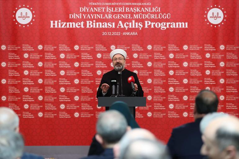Dini Yayınlar Genel Müdürlüğünün hizmet binası açıldı