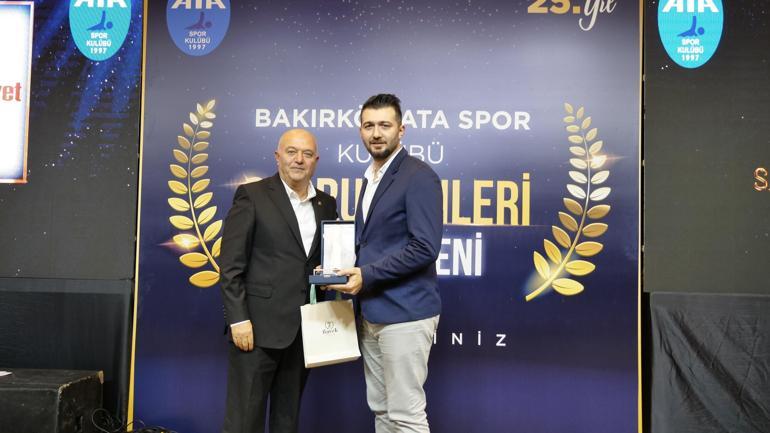 Bakırköy Ata Spor Kulübü Sporun Enleri ödülleri sahiplerini buldu