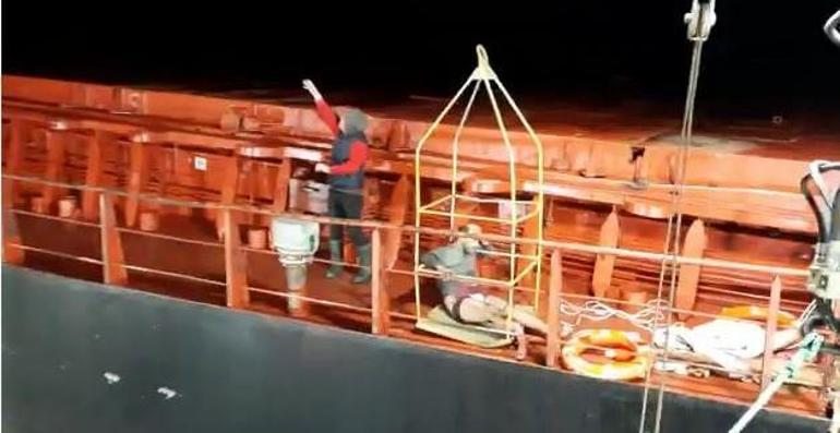 Sinopta Panama bayraklı kuru yük gemisinde yangın; 10u ağır 16 yaralı, kaptan kayıp