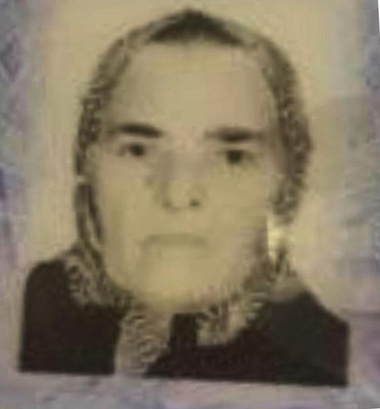 Kayıp kadın için sis etkili arazide arama