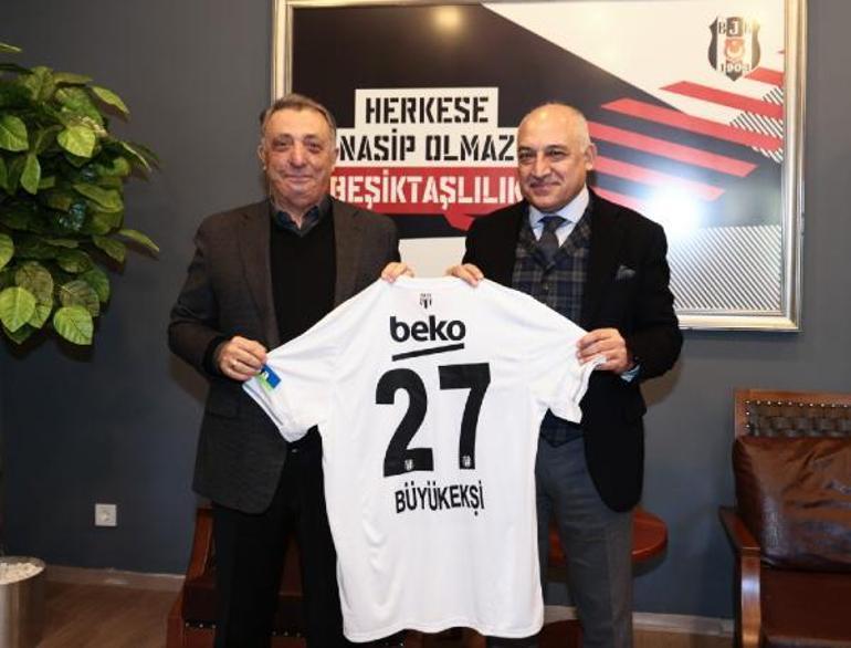 TFF Başkanı Mehmet Büyükekşiden Beşiktaş Kulübü’ne ziyaret