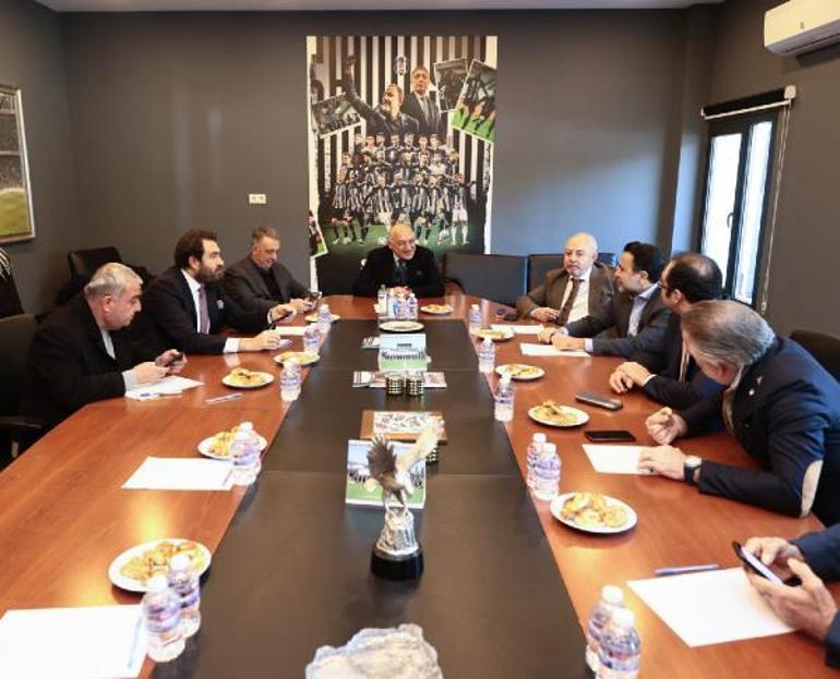 TFF Başkanı Mehmet Büyükekşiden Beşiktaş Kulübü’ne ziyaret