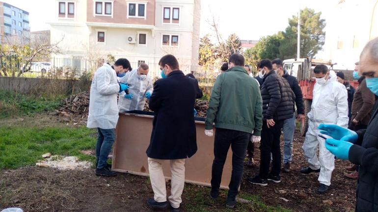 Boş arazideki ahşap dolaptan erkek cesedi çıktı; 1 gözaltı