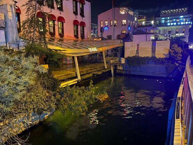 Bebekte restoranın olduğu iskele çöktü: 4 yaralı