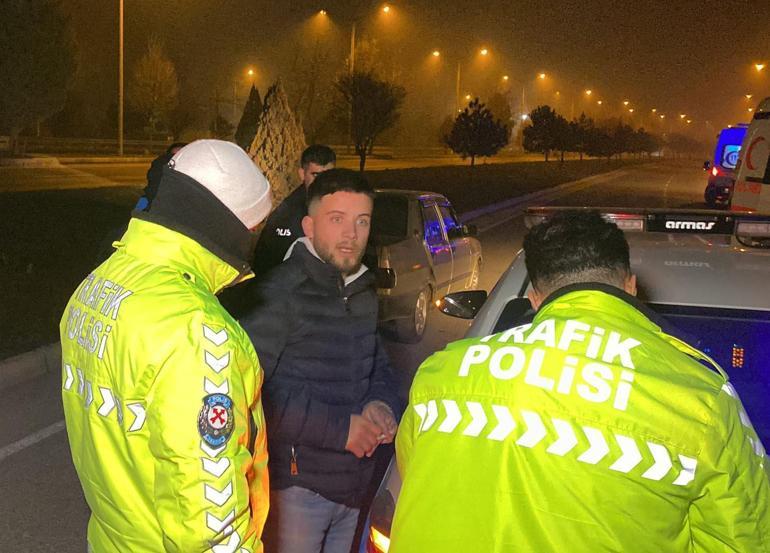 Kaza yapan alkollü şoföre yardım eden sürücü de alkollü çıktı