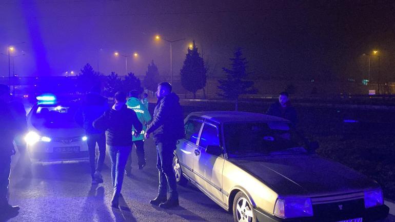 Kaza yapan alkollü şoföre yardım eden sürücü de alkollü çıktı