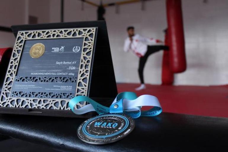 Seyit Battal Ay olimpiyatta kick boks branşında altın madalya hedefliyor